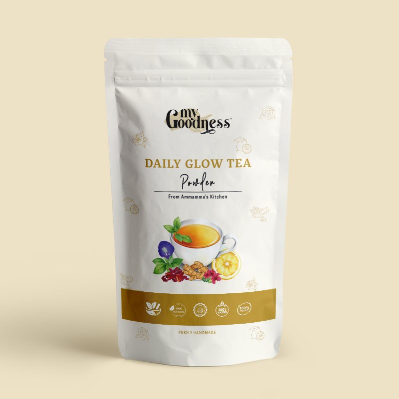 Daily glow tea powder